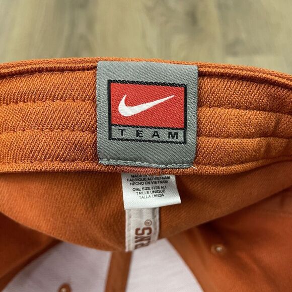 Texas Longhorns Hat Cap Fitted Large NCAA Football BCS Championship Nike - Picture 7 of 8